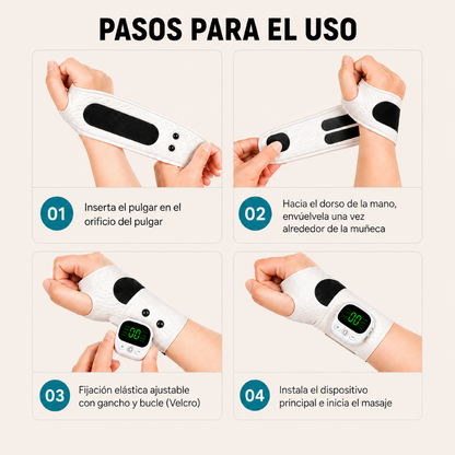 Muñequera EMS para el Alivio de Mano y Muñeca